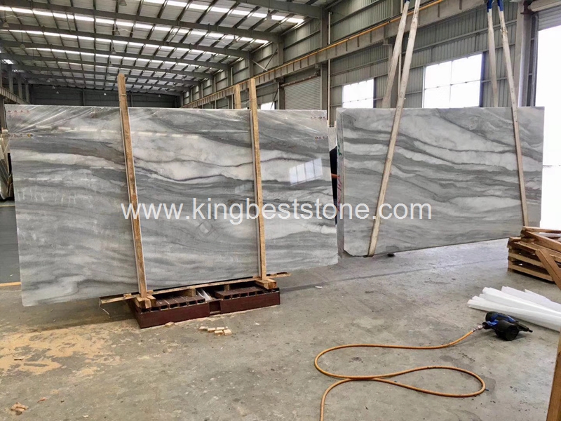 Cloud Sea White Bookmatch Slabs