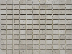 古典的なcremaベージュの正方形のモザイクタイル