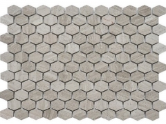 灰色の木製の大理石の壁クラッドモザイクタイル